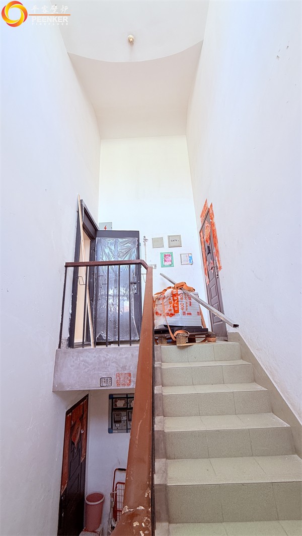 上海杉林新月家園丹麥Morso 2140壁爐安裝.jpg